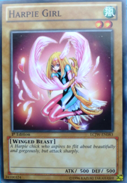 Harpie Girl - LCJW-EN083 Yu-Gi-Oh Card COMMON 1st Edition - Image 1