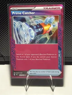 Prime Catcher Holo Temporal Forces Pokemon Card 157/162 Trainer - Image 1