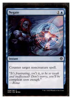 MTG - #58 Negate - Dominaria United - Image 1