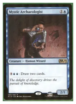 MTG - #63 Mystic Archaeologist - Core Set 2019 - Image 1