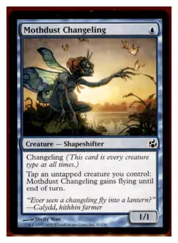 MTG - #42 Mothdust Changeling - Morningtide - Image 1