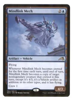 MTG - #62 Mindlink Mech - Kamigawa: Neon Dynasty - Image 1