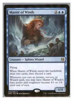 MTG - #68 Master of Winds - Zendikar Rising - Image 1