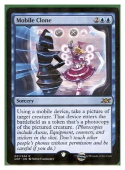 MTG - #51 Mobile Clone - Unfinity - Image 1