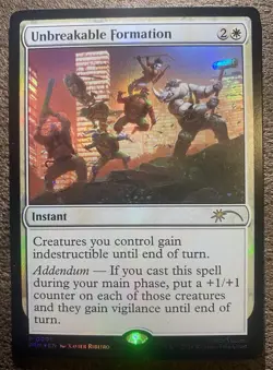 Unbreakable Formation NYCC 2025 TMNT Promo Magic The Gathering MTG Ninja Turtles - Image 1