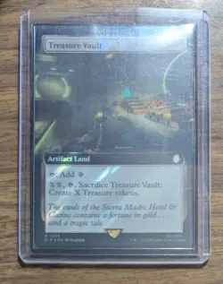 MTG Treasure Vault Extended Art Surge Foil from Universes Beyond: Fallout NM - Image 2