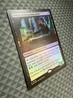 MTG Priest of Forgotten Gods #0090 Foil Rare Ravnica Remastered (RVR) - Image 2