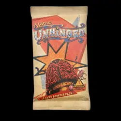 MTG Magic The Gathering Unhinged Booster Pack 2004 - Image 1