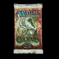 MTG Magic The Gathering Exodus Booster Pack 1998 - Image 1