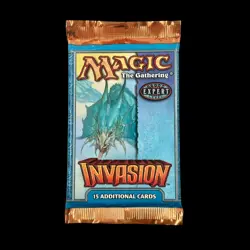 MTG Magic The Gathering Invasion Booster Pack 2000 - Image 1