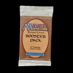MTG Magic The Gathering Revised Booster Pack 1994 - Image 1