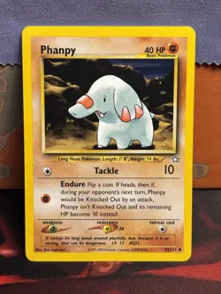Phanpy 43/111 Neo Genesis Non Holo Uncommon Pokemon TCG 2000 - Image 1