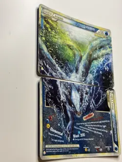 Pokemon Lugia Legend Top and Bottom 113 & 114/123 HeartGold SoulSilver Holo - Image 2