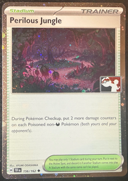 Pokemon - Perilous Jungle - 156/162 - Cosmos Holo - Temporal Forces - NM/M - Image 1