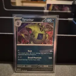 Tyranitar Cosmo Holo 135/193 - Pokemon TCG Paldea Evolved - Image 1