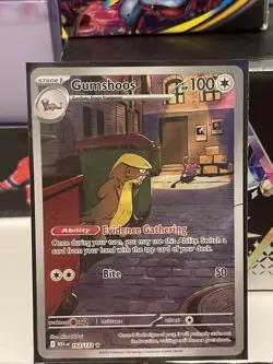 Pokemon Mega Evolution Gumshoos 153/132 Illustration Rare NM/M - Image 1