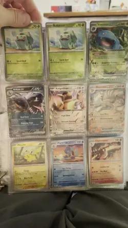 Pokemon S&V 151 Binder Bulk (Holo, Reverse, EX, Holo Energies) 90 Cards - Image 2