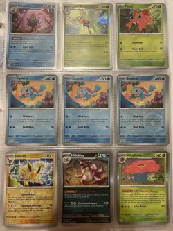Pokemon S&V 151 Binder Bulk (Holo, Reverse, EX, Holo Energies) 90 Cards - Image 3