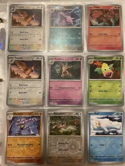 Pokemon S&V 151 Binder Bulk (Holo, Reverse, EX, Holo Energies) 90 Cards - Image 4