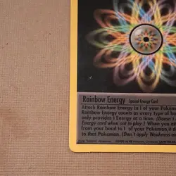 Pokemon TCG Rainbow Energy Team Rocket 1st Edition Rare 80/82 LP/NM - TCCCX - Image 2