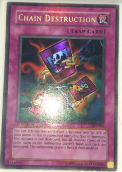 Yugioh Chain Destruction PSV-006 Trading Card Game TCG CCG - Image 1