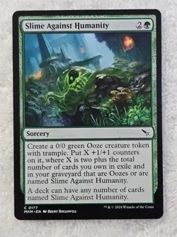 MTG Slime Against Humanity #177 Murders at Karlov Manor Magic Card NM - Image 2