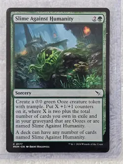 MTG Slime Against Humanity #177 Murders at Karlov Manor Magic Card NM - Image 4