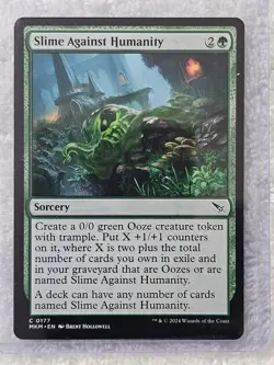 MTG Slime Against Humanity #177 Murders at Karlov Manor Magic Card NM - Image 5