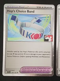 HOP'S CHOICE BAND 148/159 (x2), HOLO, STAMPED, PRIZE PACK 7, POKEMON CARDS (NM) - Image 3