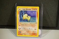 M - Pokemon Team Neo Destiny Rare Light Ninetales 50/105 Card (#2713) - Image 1