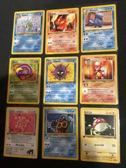 Lot Of 15 1st Edition Pokemon Cards Vintage. Non Holo. LP+ WOTC Era - Image 2