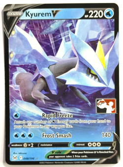 048/196 Kyurem V Pokemon Prize Pack Play League Series 3 Card - Image 1