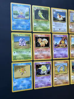 Pokemon TCG - BASE Set - 12-Card - COMMON - Lot #17 - WOTC - Vintage - LP - Image 2