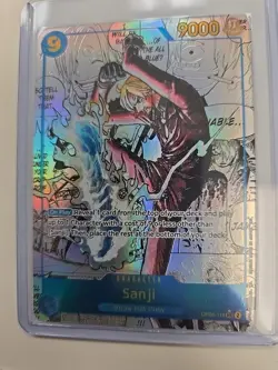 SANJI ENGLISH OP06-119 Manga Alt Art ONE PIECE CARD THE BEST vol.2 PRB-02 - Image 4