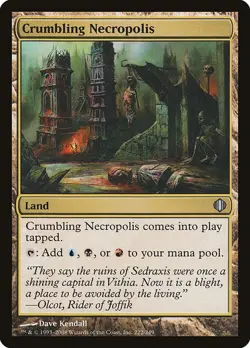 Crumbling Necropolis FOIL Shards of Alara PLD Land Uncommon MTG CARD ABUGames - Image 1