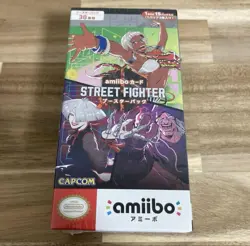 Street Fighter 6 Amiibo Card Booster Pack Box Nintendo Official Cards Set - Image 1