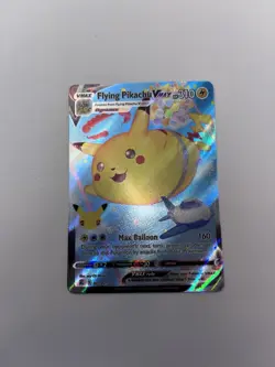 Pokemon Celebrations Flying Pikachu VMAX Holo Card 007/025 - Image 1