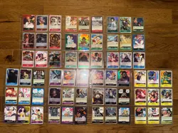 One Piece Emperors In The New World OP-09 Complete Set 119 Cards English - Image 1