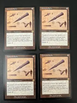 MTG- Quietus Spike x4 - Brother's War Retro Schematic - Image 1