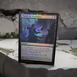 MTG STX: Plumb the Forbidden Strixhaven: School of Mages 081/275 Foil Uncommon - Image 1