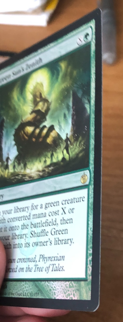 Green Sun's Zenith Foil 2011 Magic The Gathering Mirrodin Besieged NM - Image 4