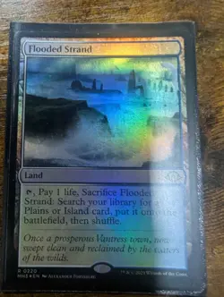 Flooded Strand Modern Horizons 3 Foil, never played just opened - Image 1
