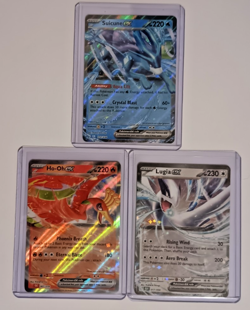 Pokemon Lugia ex CLV 017/034 & Ho-Oh ex CLC 007/034 & Suicune ex CLB 010/034 - Image 1