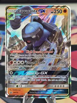 Carracosta GX SM239 Sm Holo Sun & Moon Black Star Promo Pokemon - Image 1