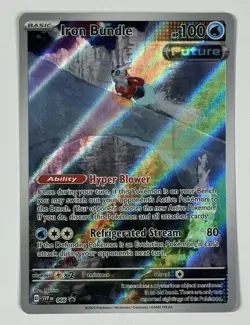 Pokemon TCG - Iron Bundle - 066 Black Star Promo - 2025 S&V: PAR - ETB Promo - Image 5