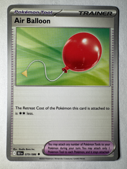 Air Balloon 070/086 - Pokemon TCG SV Black Bolt & White Flare - Trainer Non-Holo - Image 1