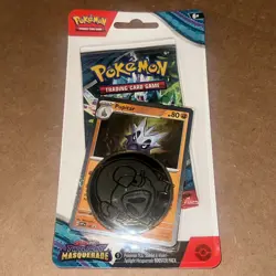 Pokemon TCG: Scarlet & Violet - Twilight Masquerade Checklane Blister - Pupitar - Image 1