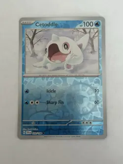 Pokemon Cetoddle Reverse Holo 059/198 SV01: Scarlet & Violet Mint - Image 1