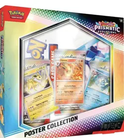 pokemon tcg prismatic evolutions poster collection - Image 1