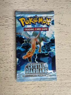Pokemon EX Crystal Guardians Factory SEALED Booster Pack Charizard Art HEAVY - Image 5